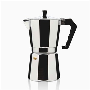 Cafeteira HAEGER MOKA 6CH. alumínio  CP-06A.007A