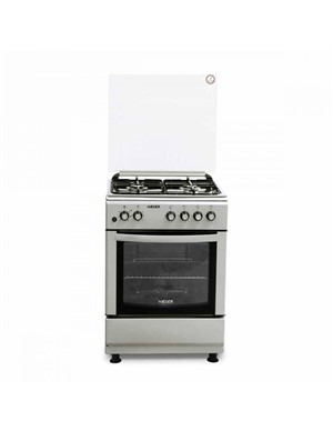 Fogão gás e forno elétrico Haeger – 60×60 (Inox/Cinzento) + IGNIÇÃO + GRILL  GC-SS6.009A