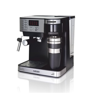 Máquina café expresso e de filtro HÆGER MULTI COFFEE 1450 W CM-145.008A