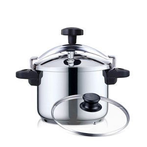 Panela de pressão HAEGER PRESSURE COOKER 18/10 2 em 1 – 6L PC-6SS.014A