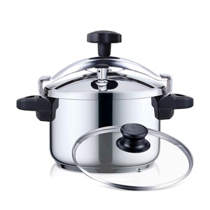 Panela de pressão HAEGER PRESSURE COOKER 18/10 2 em 1 – 8L PC-8SS.015A