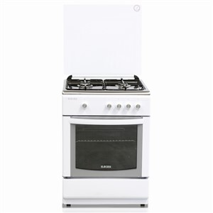 Fogão a Gás HAEGER 60×60 – Inox/Branco GC-SW6.003C