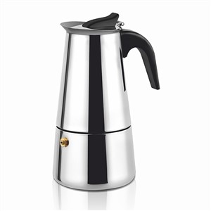 Cafeteira Italiana 10 cH. HAEGER SS MOKA Inox CP-10S.002A