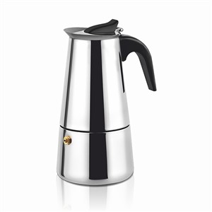 Cafeteira Italiana 6 ch. HAEGER SS MOKA INOX CP-06S.001A